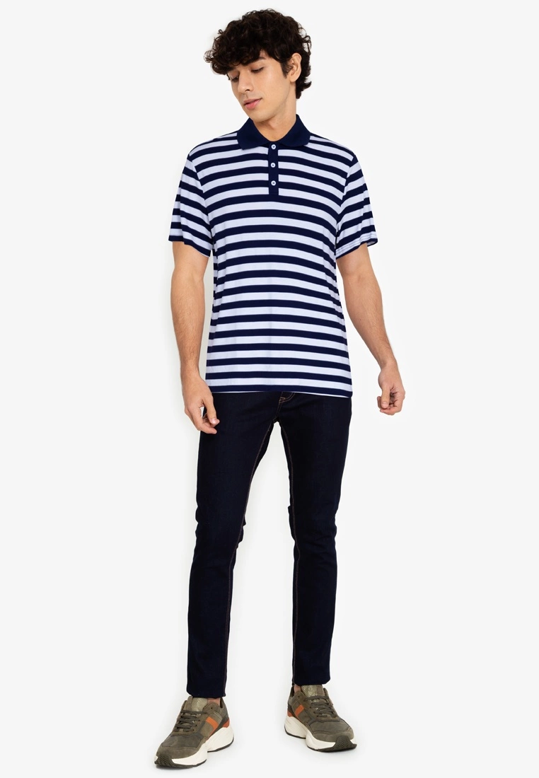 ZALORA BASICS Big Strap Polo Shirt - Billede 4
