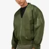 ZALORA BASICS V-Neck Bomber Jacket