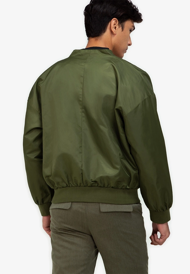 ZALORA BASICS V-Neck Bomber Jacket - Billede 2