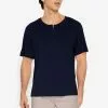 ZALORA BASICS Zip Opening T-Shirt