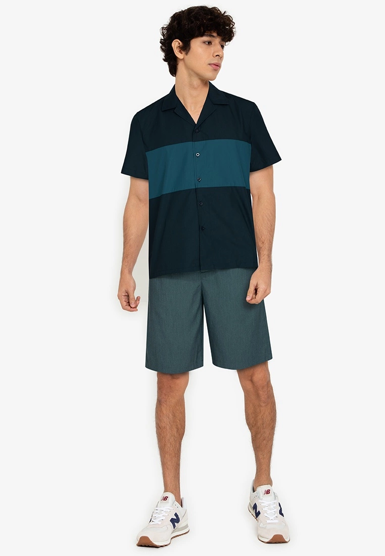 ZALORA BASICS Colour Block Middle Stripe Shirt - Billede 4