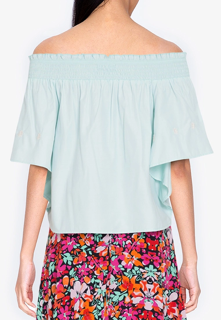 ZALORA BASICS Floral Embroidered Top - Billede 2