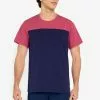 ZALORA BASICS Two-Tone T-Shirt