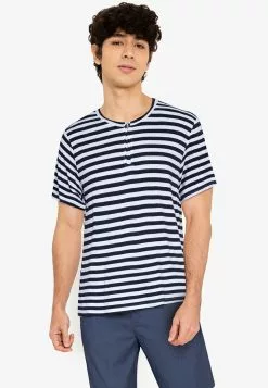 ZALORA BASICS Zip Opening T-Shirt