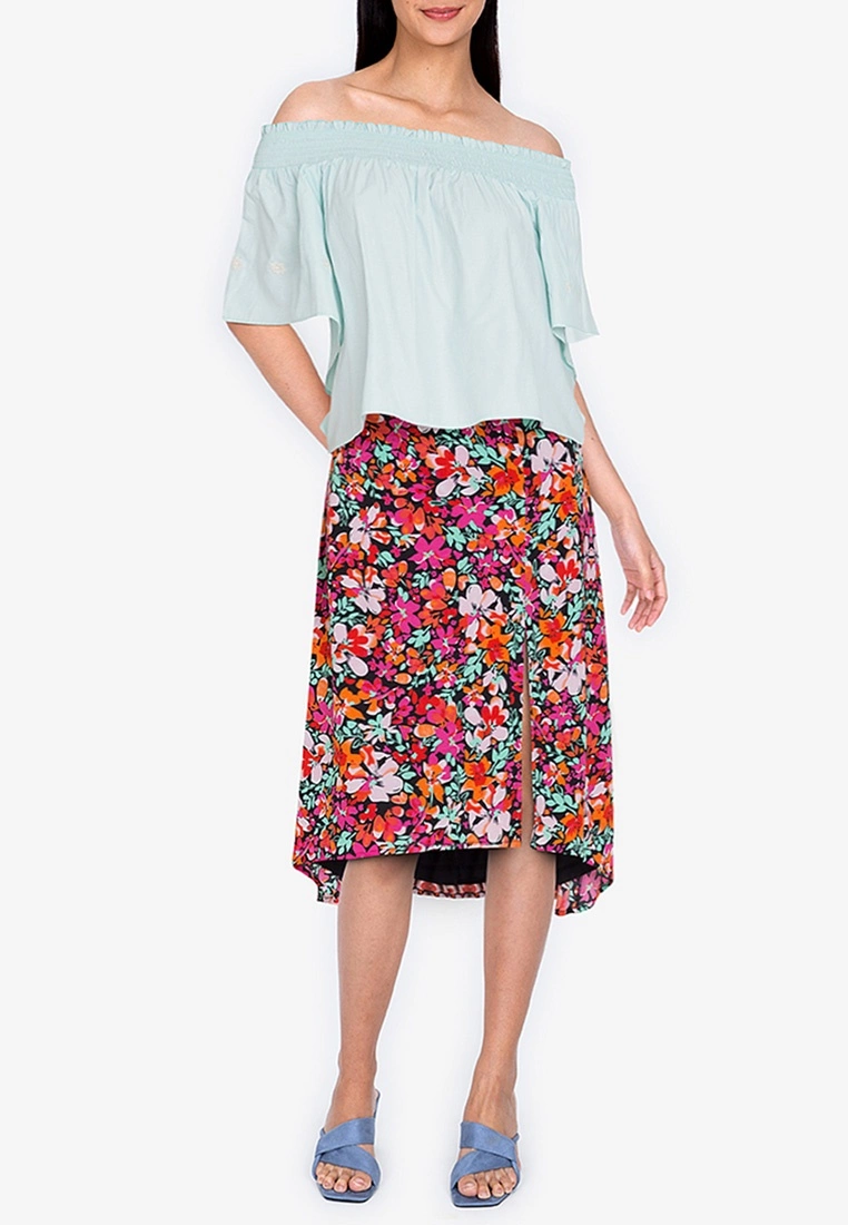 ZALORA BASICS Floral Embroidered Top - Billede 4