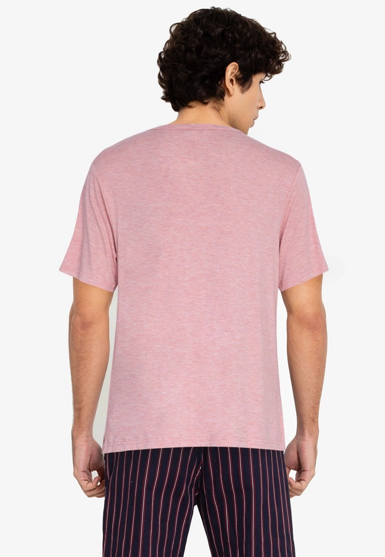 ZALORA BASICS Zip Opening T-Shirt - Billede 2