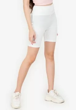 ZALORA BASICS Basic Rib Biker Shorts
