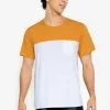 ZALORA BASICS Two-Tone Pocket T-Shirt
