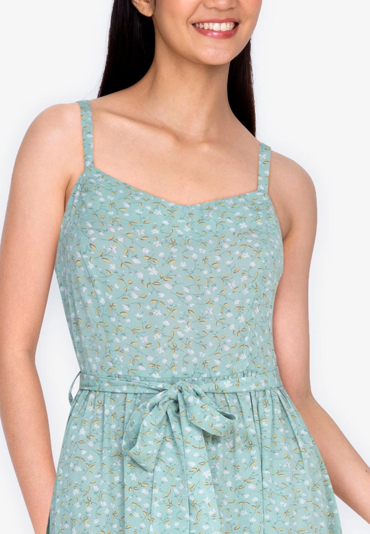 ZALORA BASICS Sweetheart Neckline Midi Dress - Billede 3