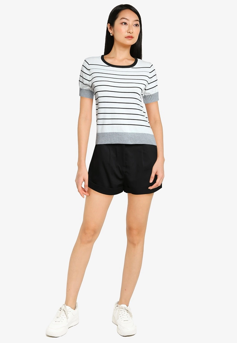 ZALORA BASICS Stripes Knit Top - Billede 4