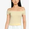 ZALORA BASICS Off Shoulder Top