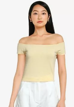 ZALORA BASICS Off Shoulder Top