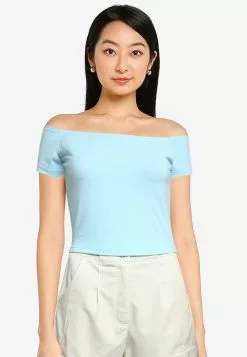 ZALORA BASICS Off Shoulder Top