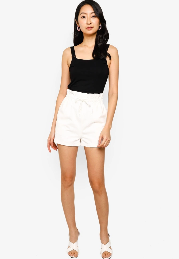 ZALORA BASICS D Ring Square Neck Sleeveless Top - Billede 4