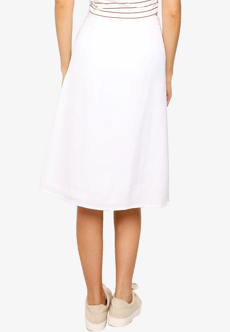 ZALORA BASICS Button Drape Skirt - Billede 2