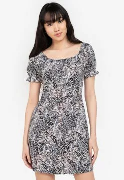ZALORA BASICS 100% Recycled Polyester Mini Dress
