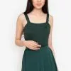 ZALORA BASICS D Ring Square Neck Sleeveless Top