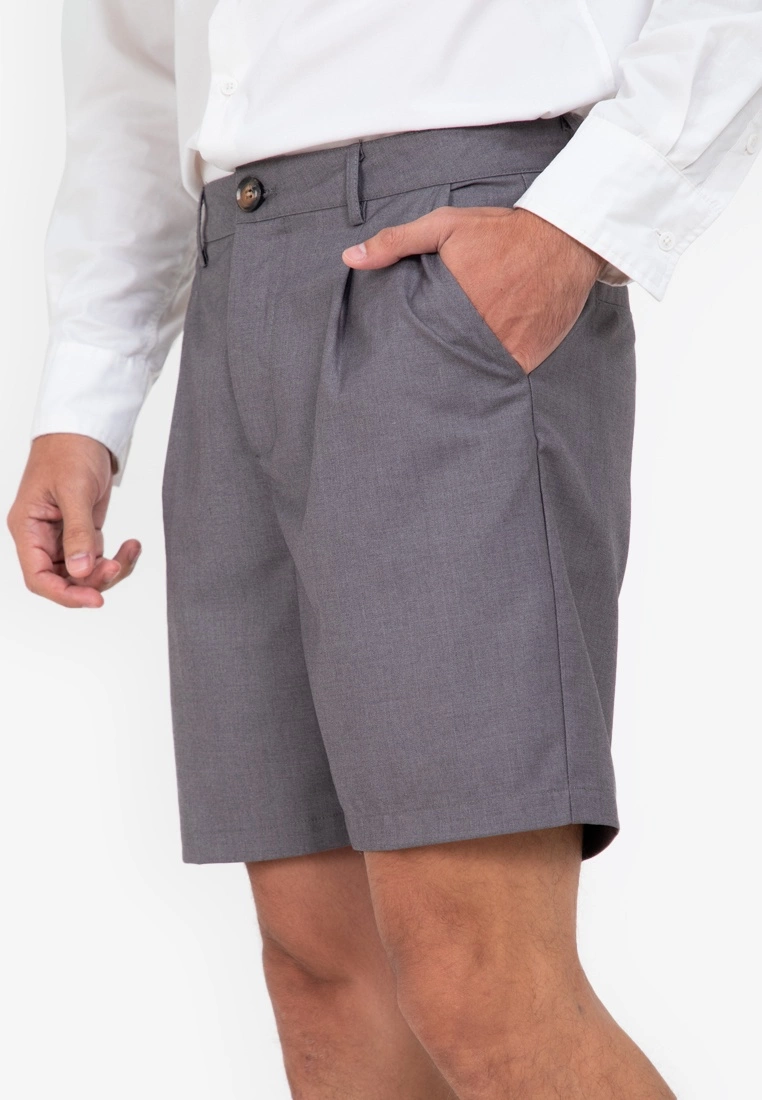 ZALORA BASICS Single Pleat Shorts - Billede 3