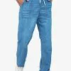 ZALORA BASICS Denim Jogger Pants