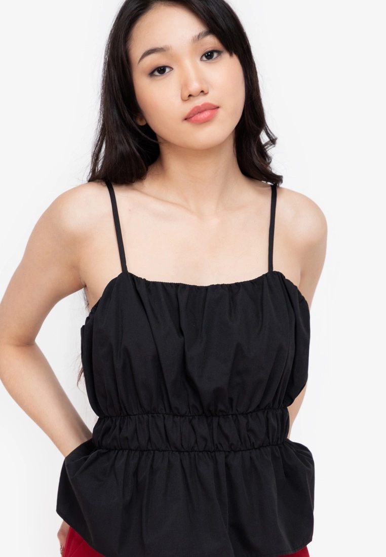 ZALORA BASICS Smocked Cami Top - Billede 3