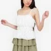 ZALORA BASICS Smocked Cami Top