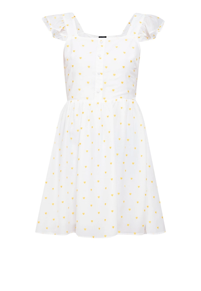 ZALORA BASICS Frill Detail Fit & Flare Dress - Billede 5