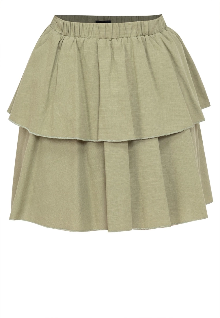 ZALORA BASICS Ruffle Tiered Skirt - Billede 5