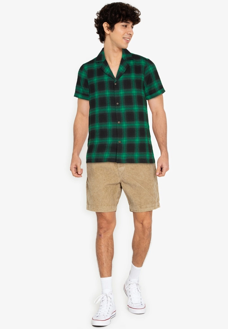 ZALORA BASICS Checkered Bowling Shirt - Billede 4