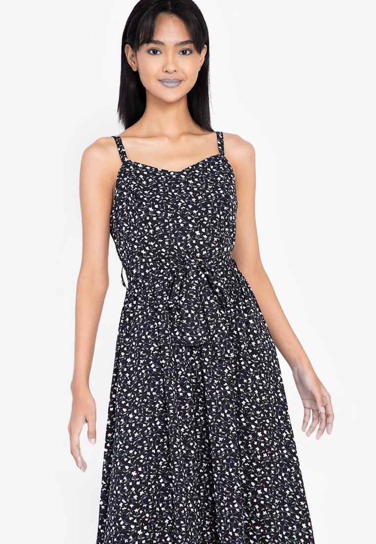 ZALORA BASICS Sweetheart Neckline Midi Dress - Billede 7