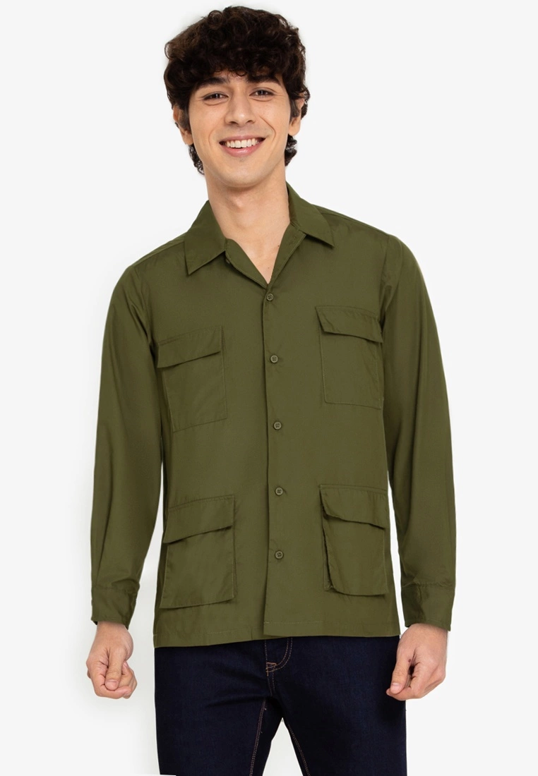 ZALORA BASICS 4 Pocket Shirt