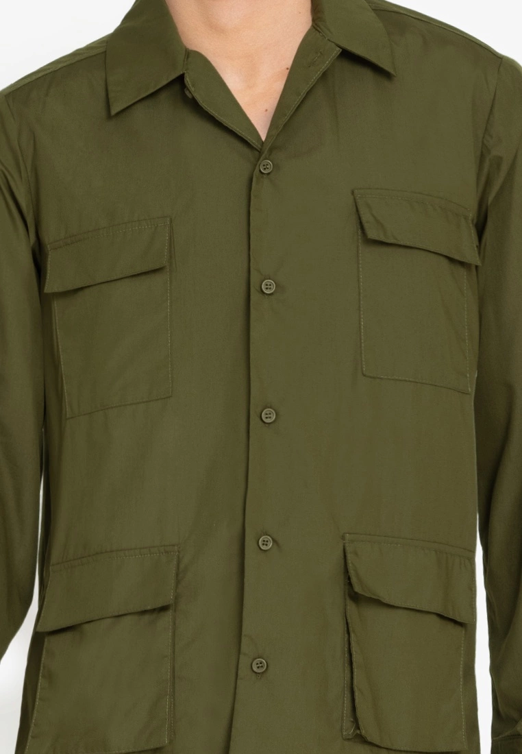 ZALORA BASICS 4 Pocket Shirt - Billede 3