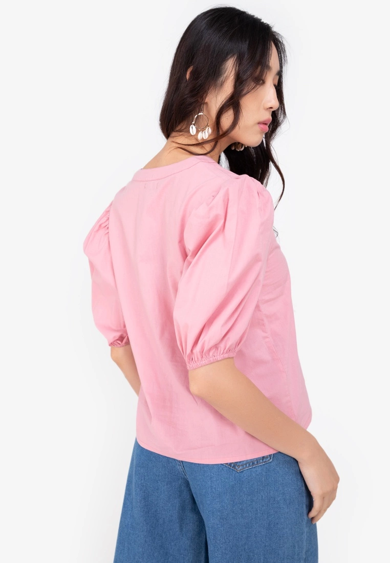 ZALORA BASICS Puff Sleeve Blouse - Billede 2
