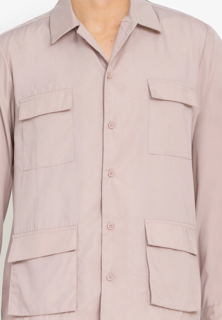 ZALORA BASICS 4 Pocket Shirt - Billede 3