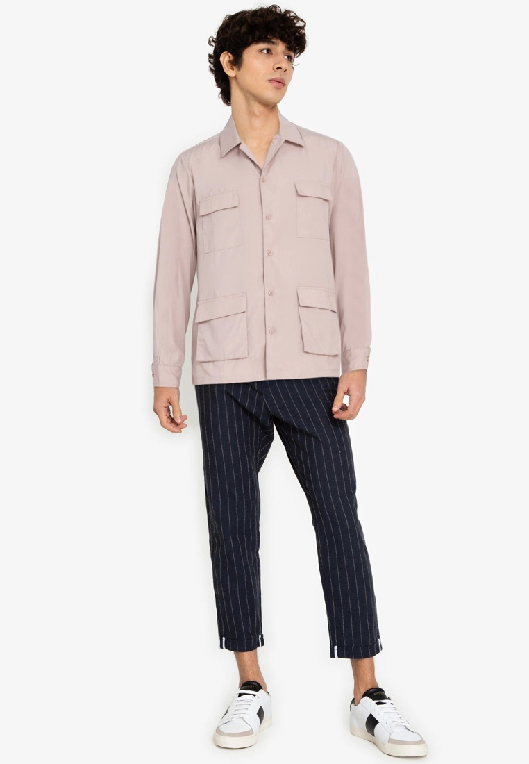 ZALORA BASICS 4 Pocket Shirt - Billede 4