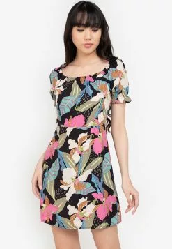 ZALORA BASICS 100% Recycled Polyester Mini Dress