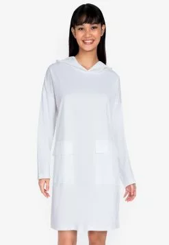 ZALORA BASICS Oversized Hooded Dress