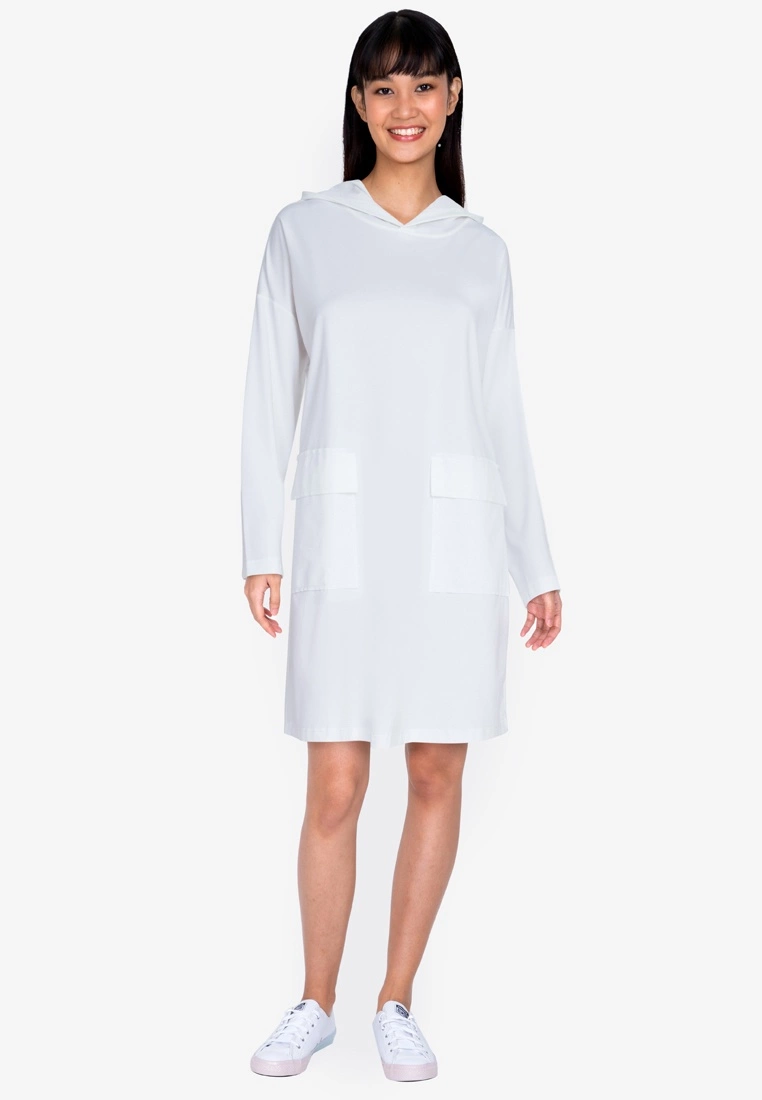 ZALORA BASICS Oversized Hooded Dress - Billede 4