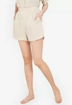 ZALORA BASICS Lounge Elastic Waist Shorts