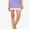 ZALORA BASICS Knitted Fitted Blocked Skirt