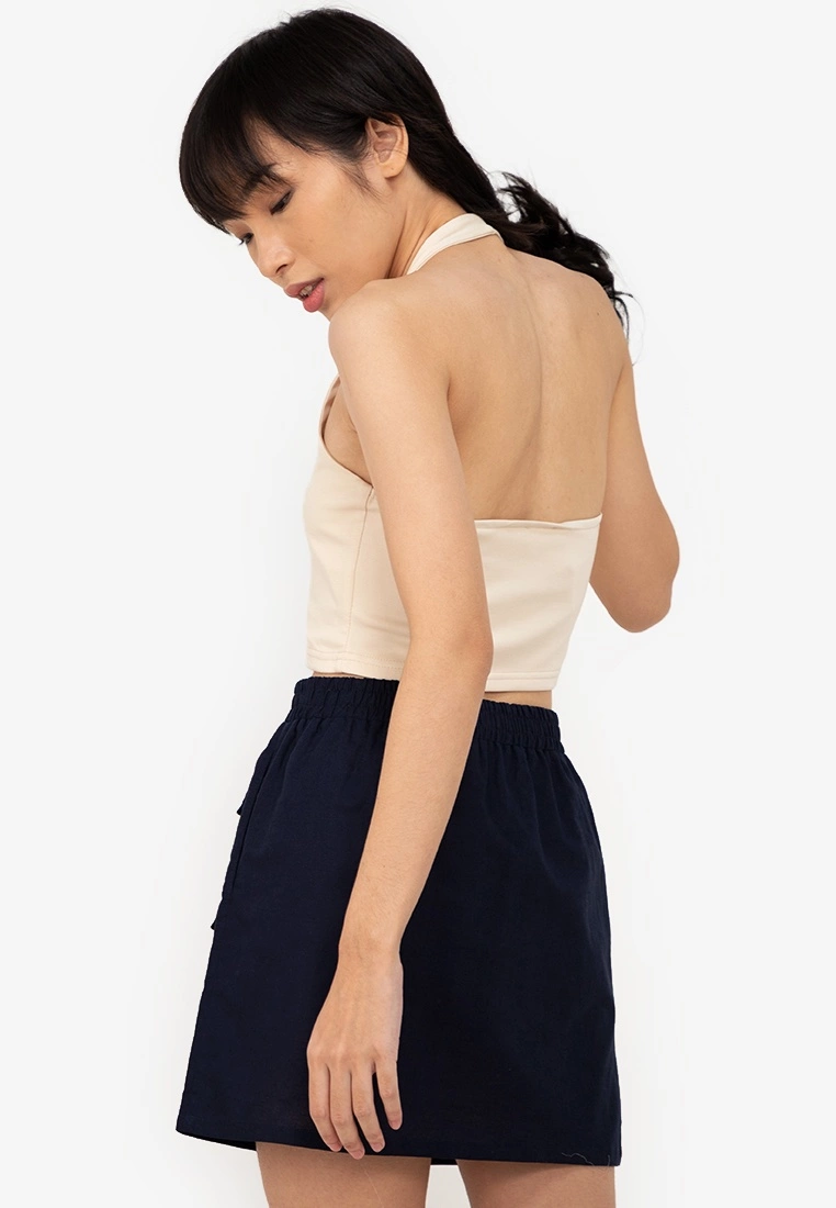 ZALORA BASICS Halter Top - Billede 2