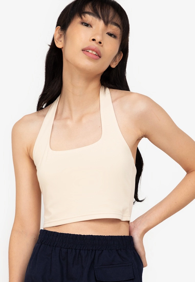 ZALORA BASICS Halter Top - Billede 3