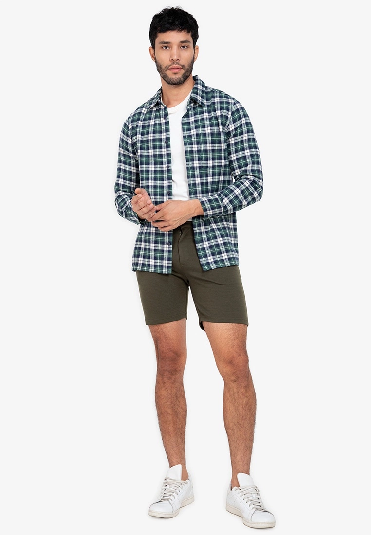 ZALORA BASICS Jersey Tailored Shorts - Billede 4