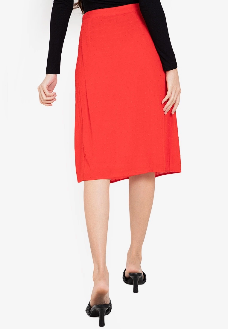 ZALORA BASICS Button Drape Skirt - Billede 2