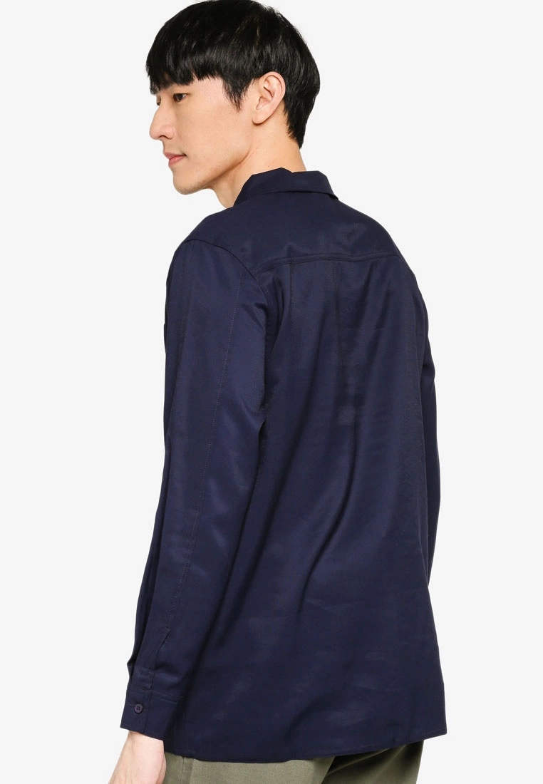 ZALORA BASICS Regular Fit Half Zip Utility Shirt - Billede 2