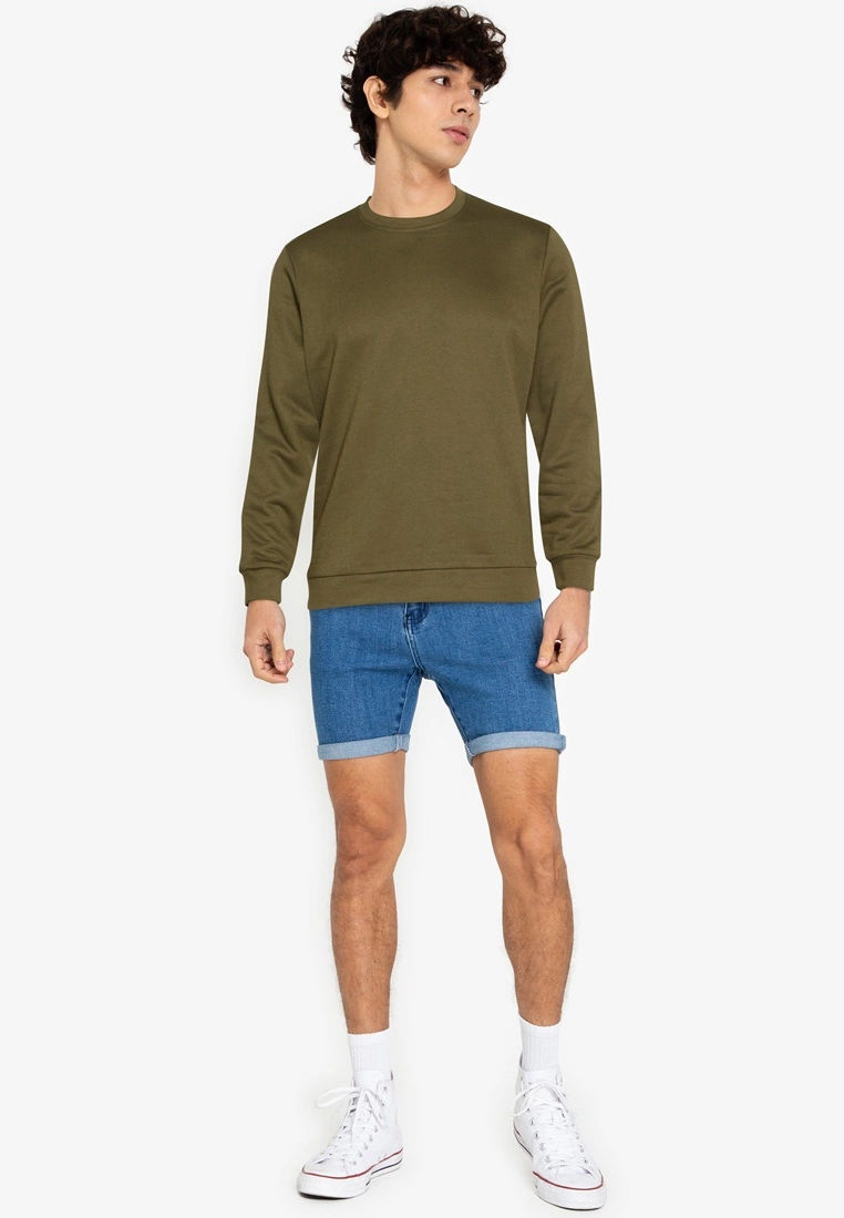 ZALORA BASICS Sleeve Patch Pullover - Billede 4