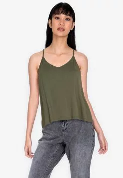 ZALORA BASICS V-Neck Cami Top