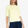 ZALORA BASICS Mock Neck Knit Top