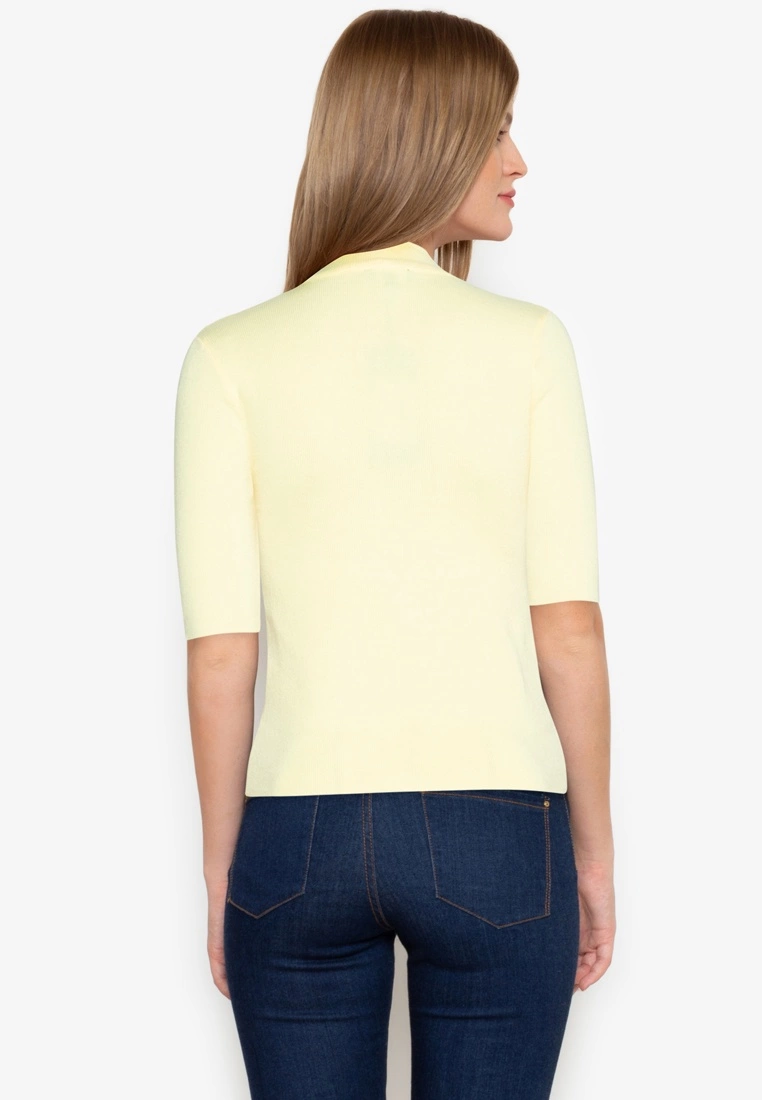 ZALORA BASICS Mock Neck Knit Top - Billede 2