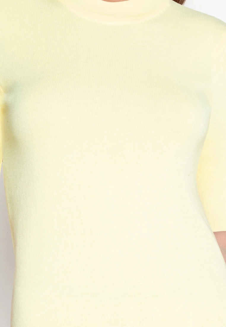 ZALORA BASICS Mock Neck Knit Top - Billede 3