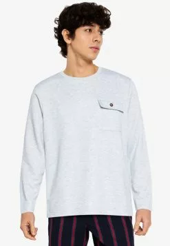 ZALORA BASICS Flap Pocket Pullover